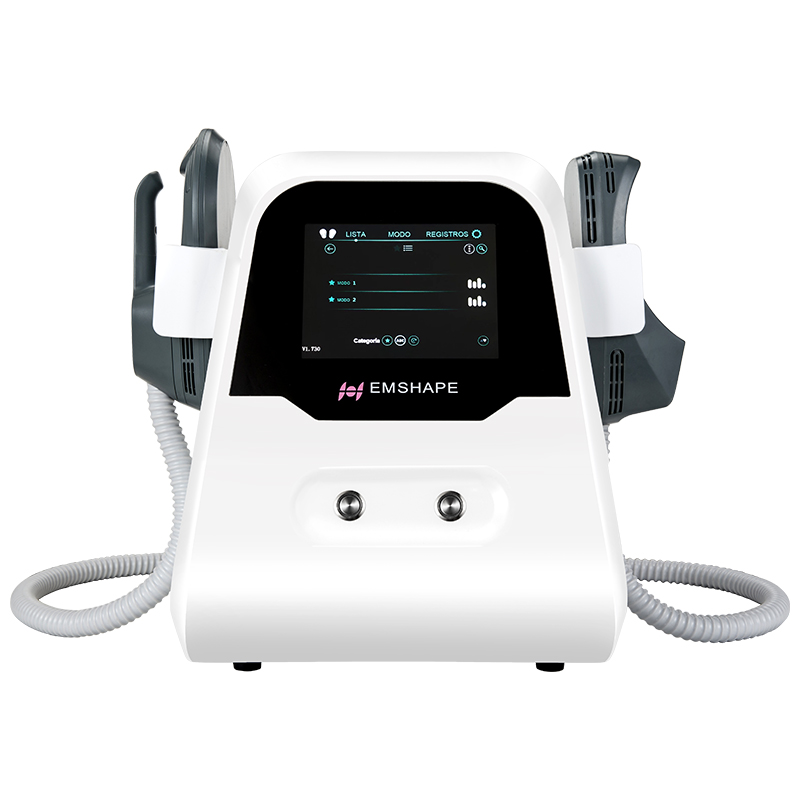 Equipo profesional de electroestimulación muscular (EMS) de 13 Tesla para tratamientos corporales en salones de belleza. Equipo profesional de electroestimulación muscular (EMS) de 13 Tesla para tratamientos corporales en salones de belleza.