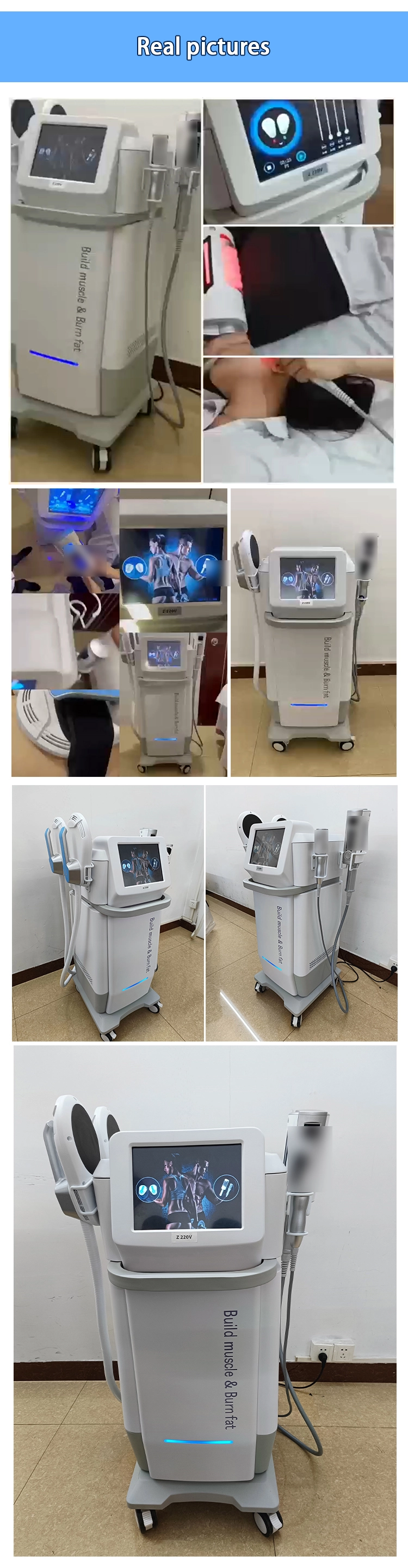 Professional-body-toning-equipment-with-touch-screen-control - HUIMAIN Professional body toning equipment with touch screen control - HUIMAIN
