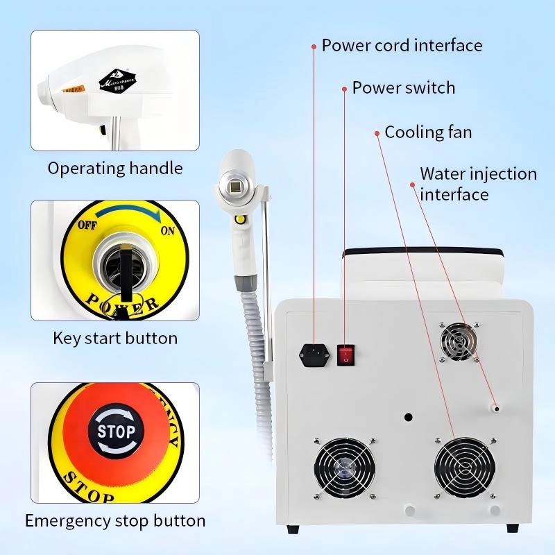 Máquina de depilación profesional - HUIMAIN