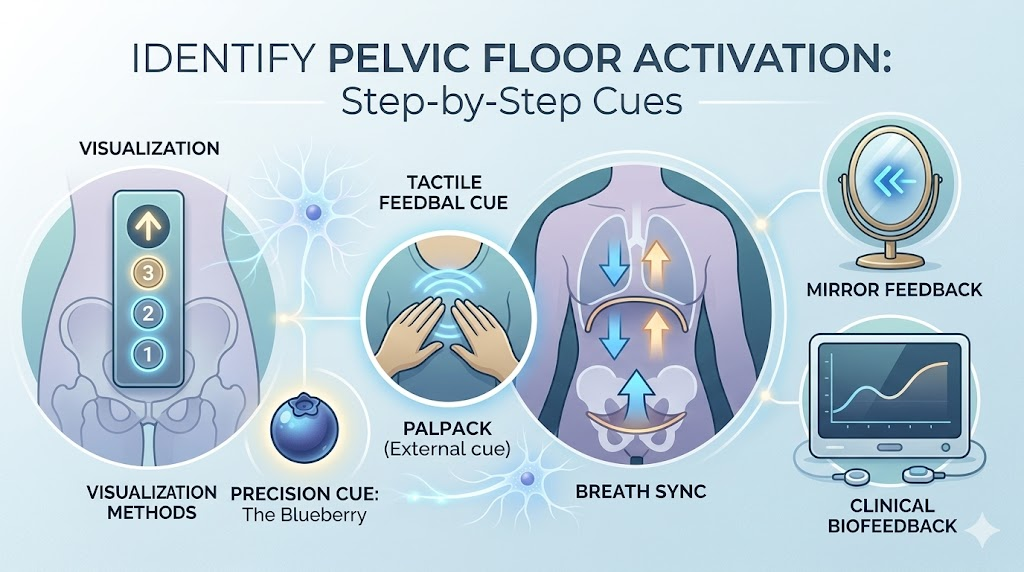 7 Step-by-Step Methods to Identify Pelvic Floor Activation 7 Step-by-Step Methods to Identify Pelvic Floor Activation