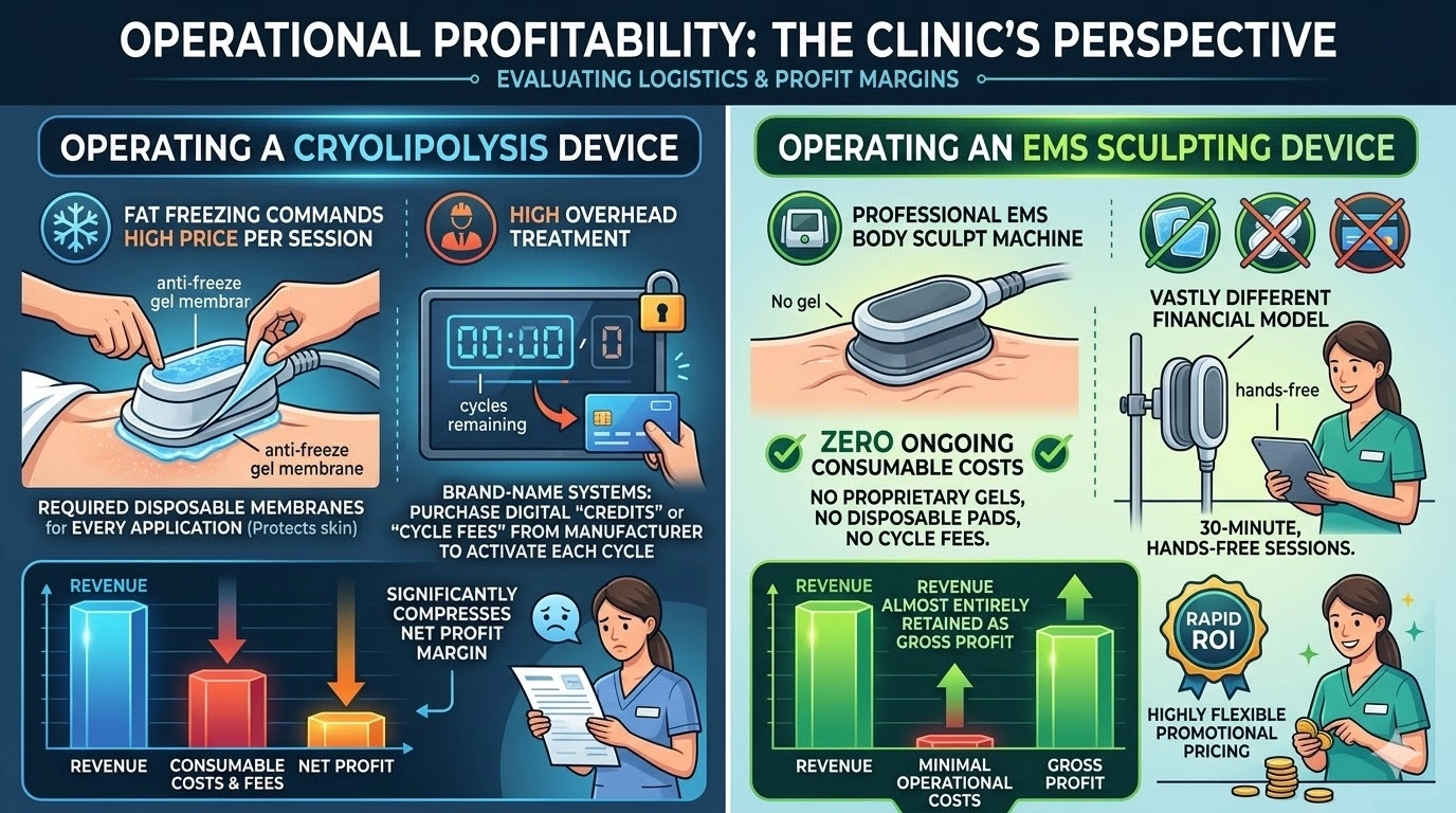 La perspectiva de la clínica sobre el modelado corporal mediante electroestimulación muscular y criolipólisis - HUIMAIN