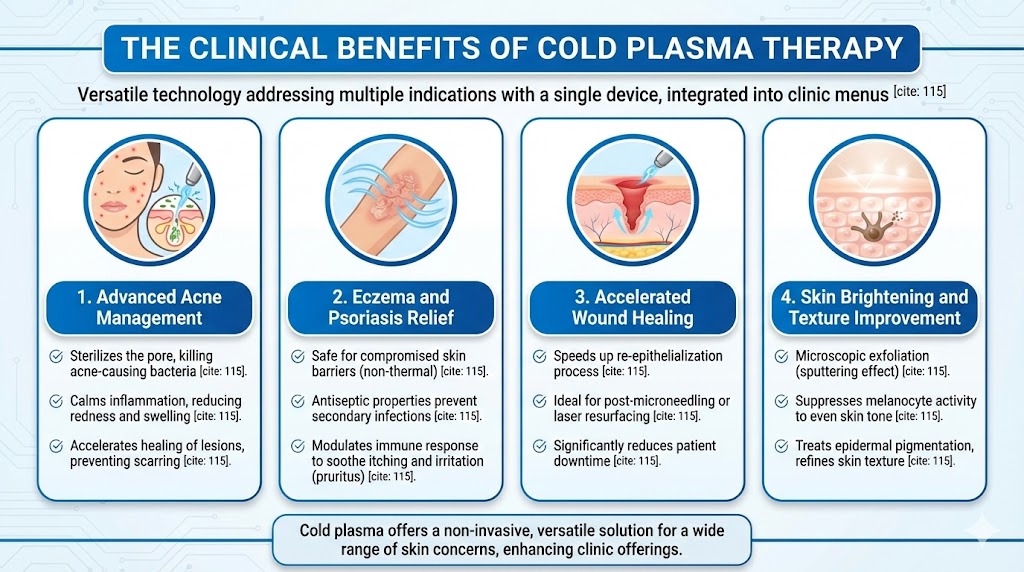 The Clinical Benefits of Cold Plasma Therapy The Clinical Benefits of Cold Plasma Therapy