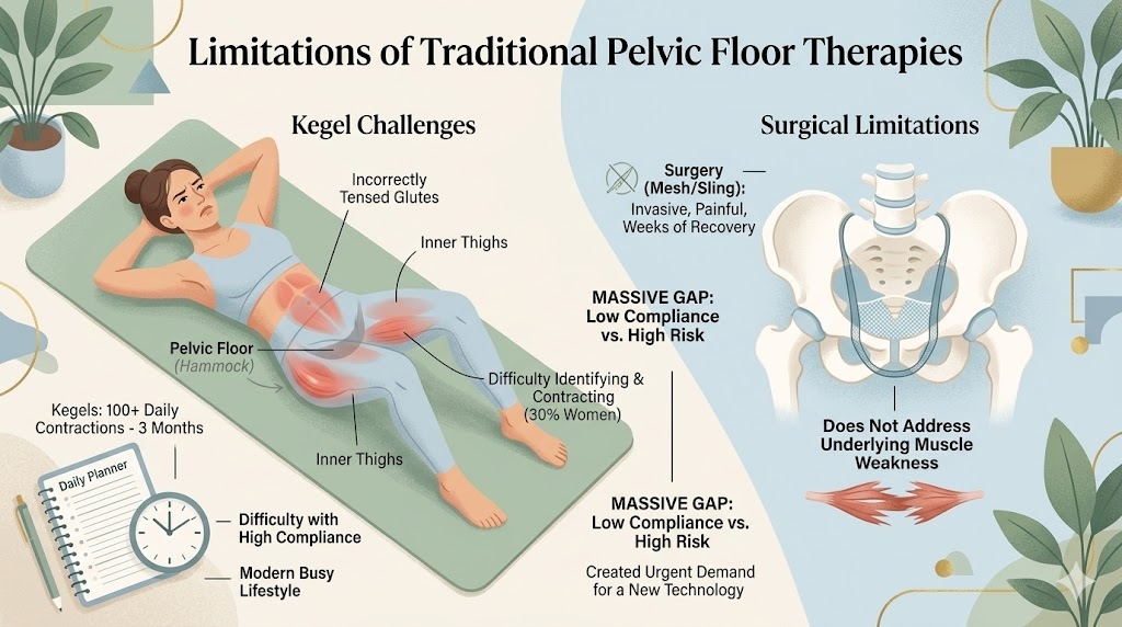 The Limitations of Traditional Pelvic Floor Therapies