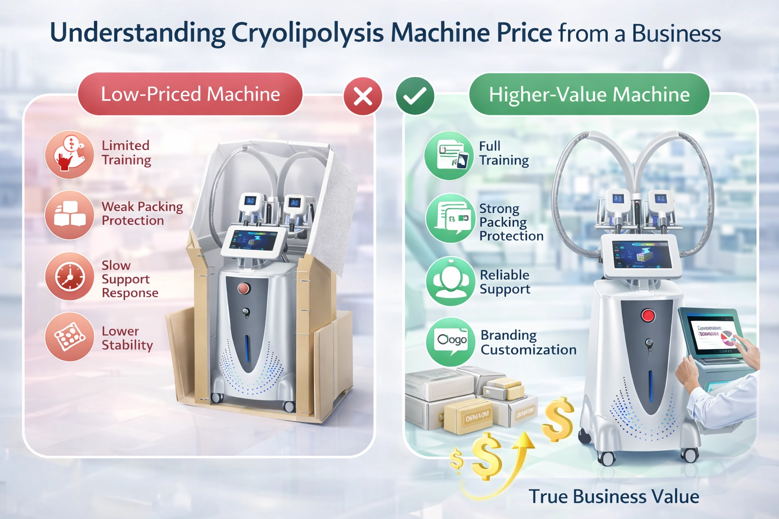 Understanding Cryolipolysis Machine Price from a Business Perspective - HUIMAIN