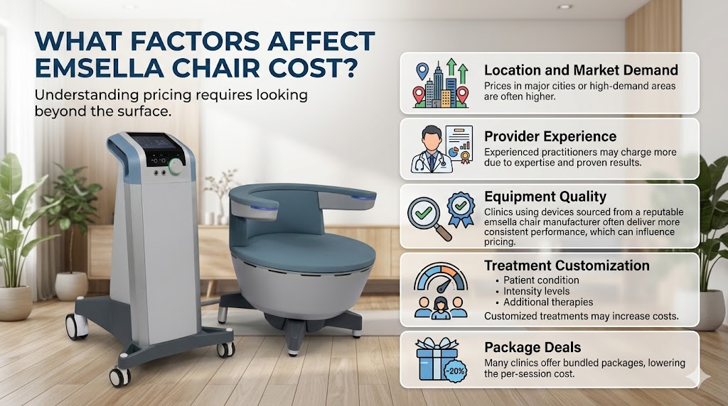 What Factors Affect Emsella Chair Cost