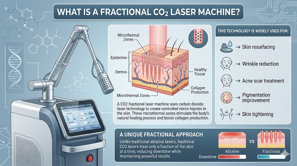 What Is a Fractional CO2 Laser Machine