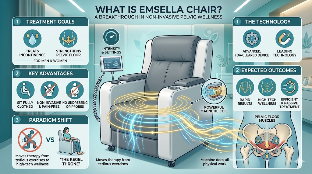 What is Emsella Chair The Breakthrough in Non-Invasive Therapy