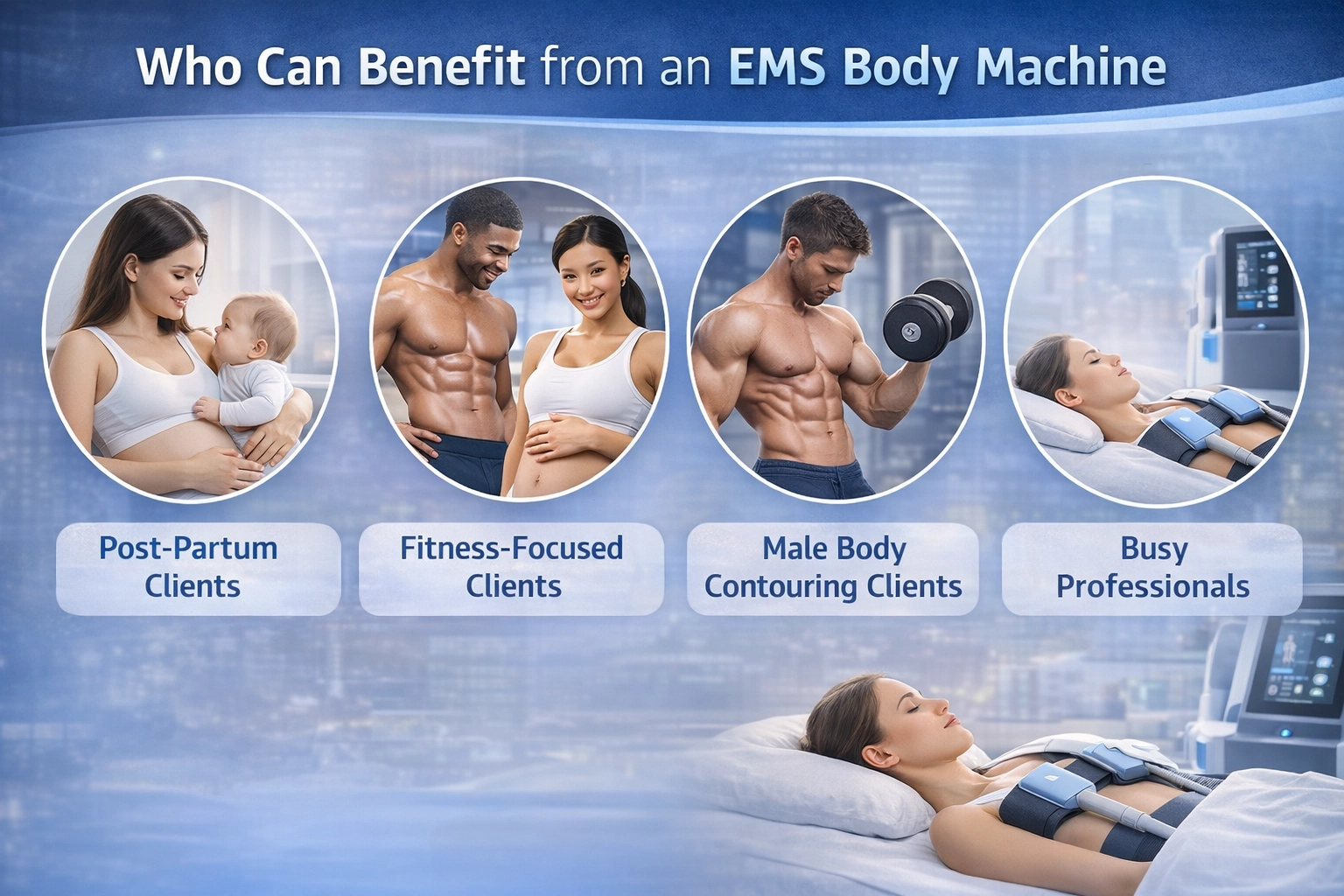Who Can Benefit from an EMS Body Machine - HUIMAIN