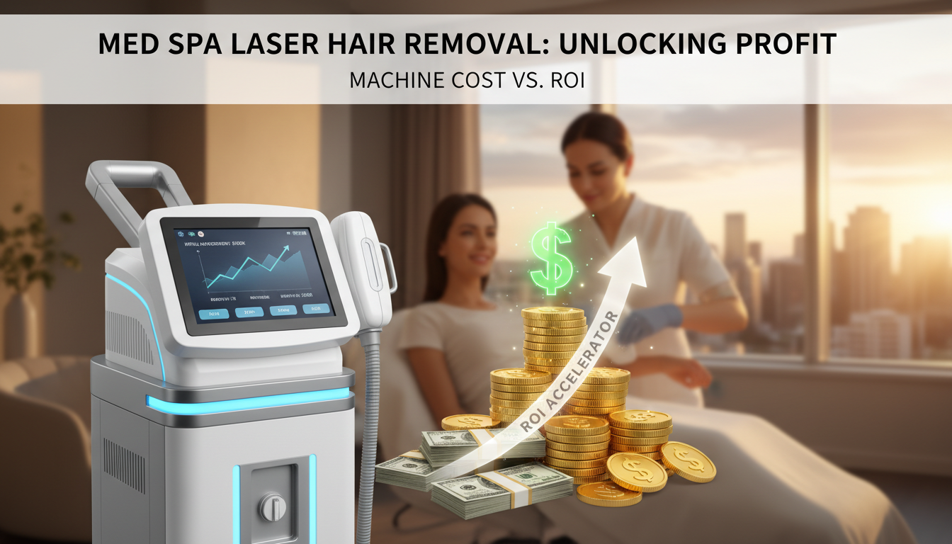 med spa laser hair removal ROI