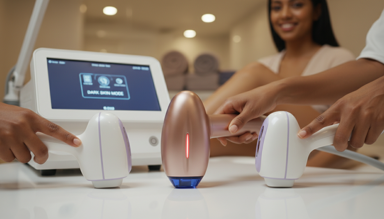 laser hair removal devices for dark skin