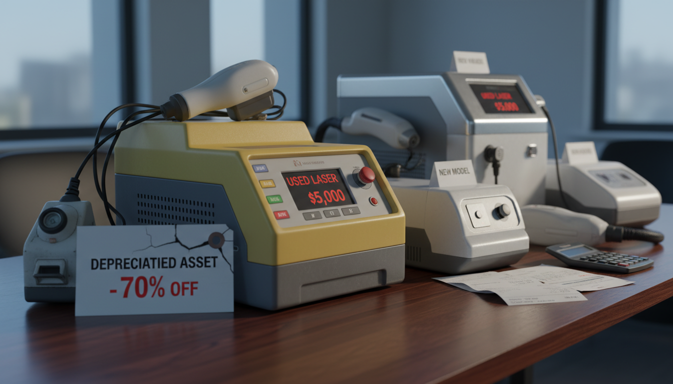 used aesthetic laser depreciation